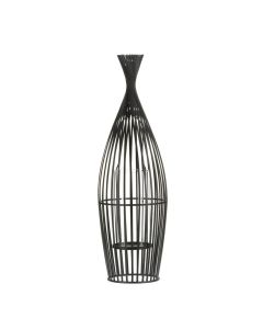 LARGE WIRE VASE CANDLEHOLDER
